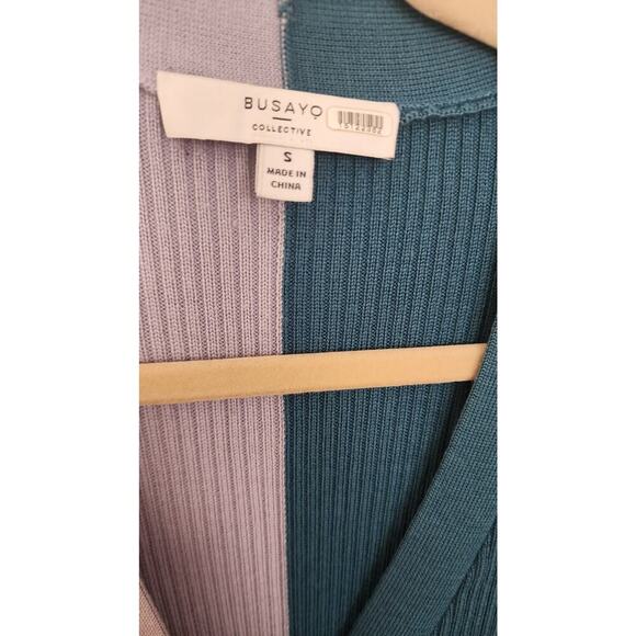 Busayo Rib Sweater Dress Sz S - Picture 6 of 7